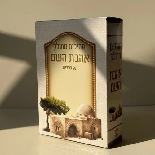 תהילים מחולק דגם קבר רחל - ענק