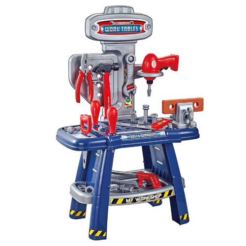 שולחן עבודה לילדים Work Tables עם מברגה חשמלית 25 חלקים