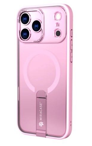 כיסוי ורוד עבור Miracase Mirastand iPhone 17 Pro