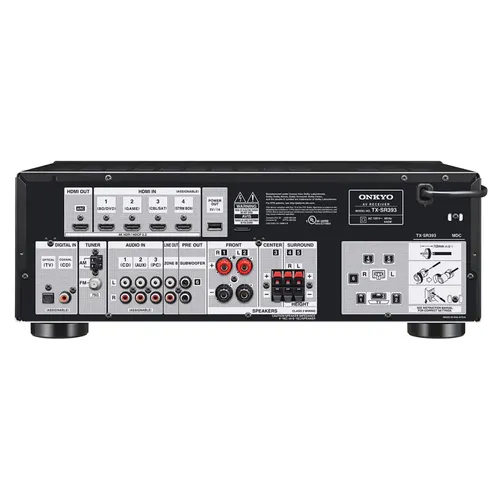 רסיבר קולנוע ביתי 5.2 ערוצים Onkyo TX-SR393