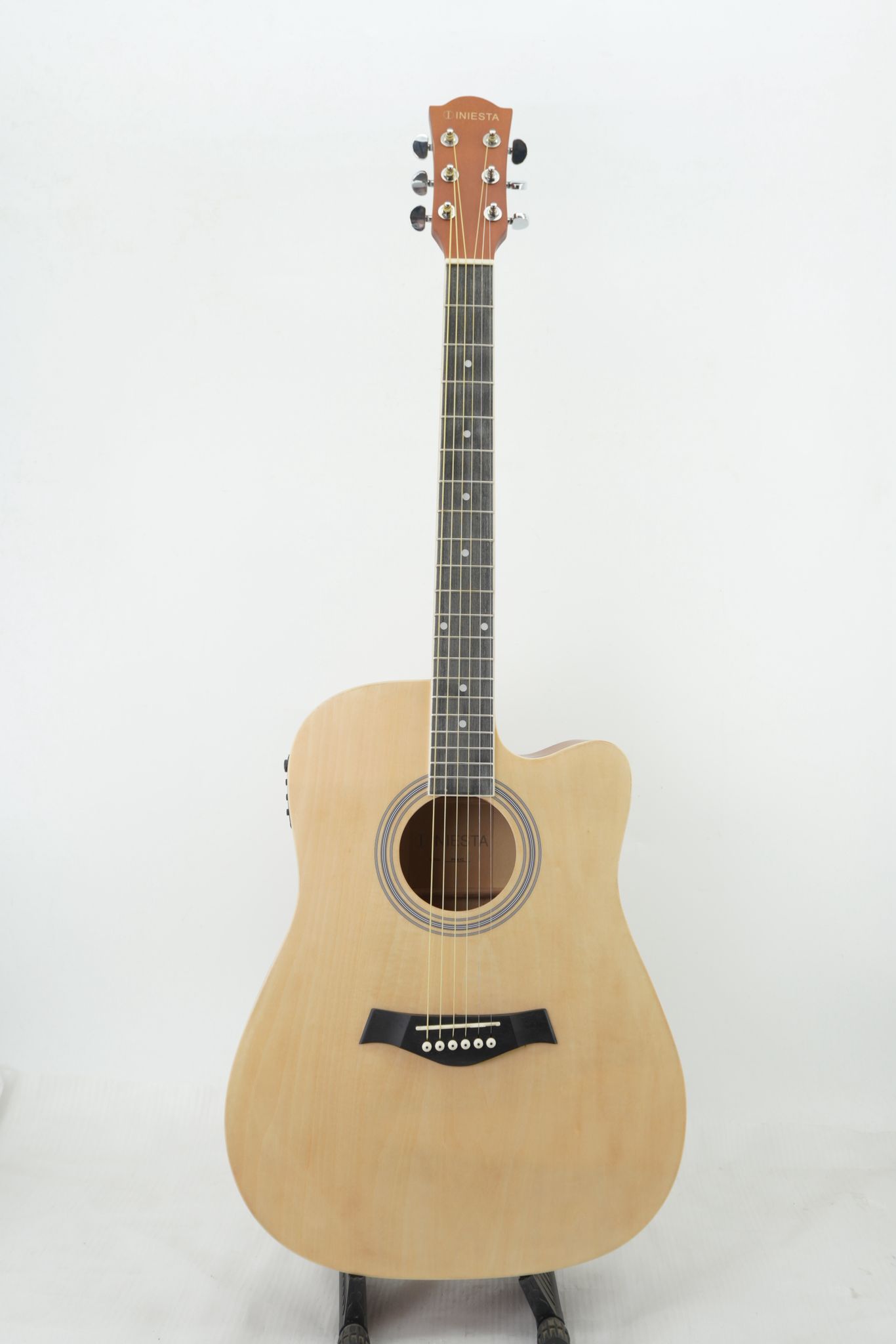 גיטרה אקוסטית מוגברת CUTWAY כולל נרתיק INIESTA PH41C - דיל טיקטוק!