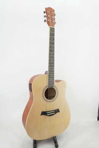 גיטרה אקוסטית מוגברת CUTWAY כולל נרתיק INIESTA PH41C - דיל טיקטוק!