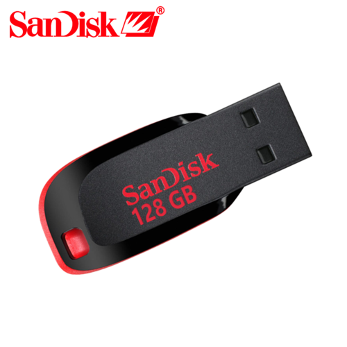 זכרון נייד USB ‏ SanDisk Cruzer Blade 128GB