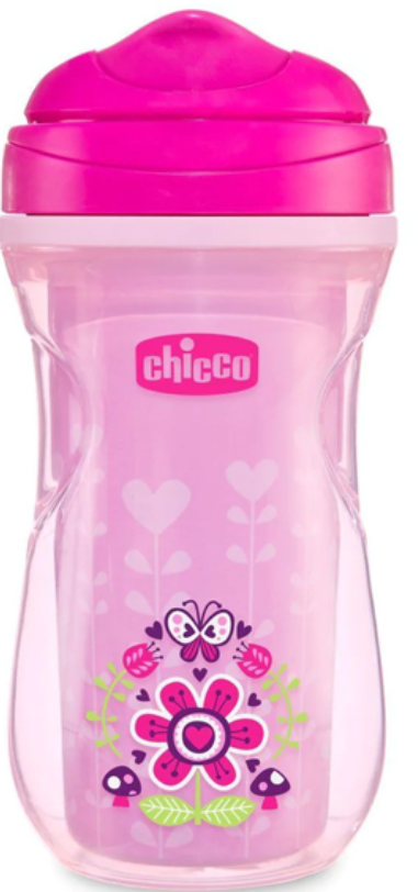 כוס שתייה ספורטיבית Active Cup ורוד Chicco