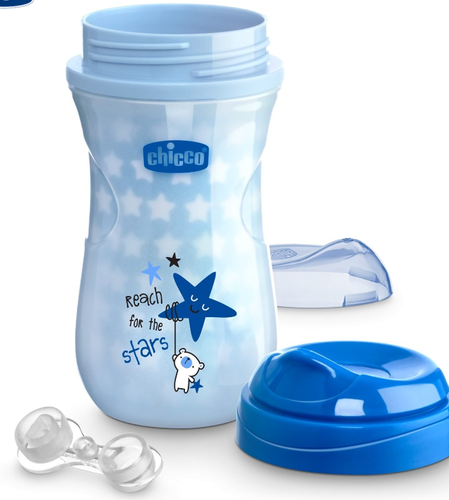 כוס שתייה ספורטיבית Active Cup כחול Chicco