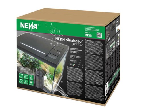 אקווריום מירבלו לד צמחיה 63X33X46 19W