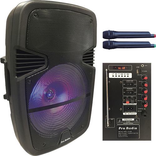 בידורית אלחוטית 15 אינץ PROAUDIO SKL-315B. פרואדיו