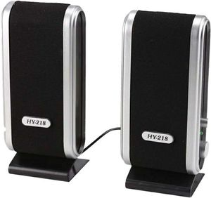זוג רמקולים USB למחשב HY-218. סקל אלקטרוניקה