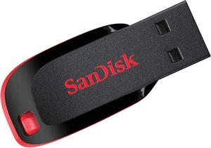התקן USB נייד  SAN DISK CRUZER BLADE 16GB סאן דיסק