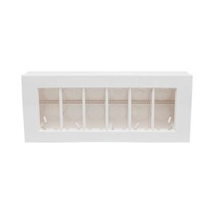  עמדת  HOME & OFFICE על הטיח 12 מודול, ללא אביזרים 