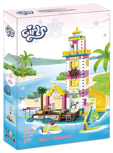 מגדלור על האי Girls Fashion ערכת בנייה עם 412 חלקים דגם 4556