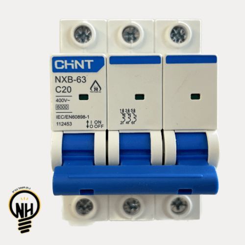 חצי אוטומט 3X20A (צ’ינט) CHINT