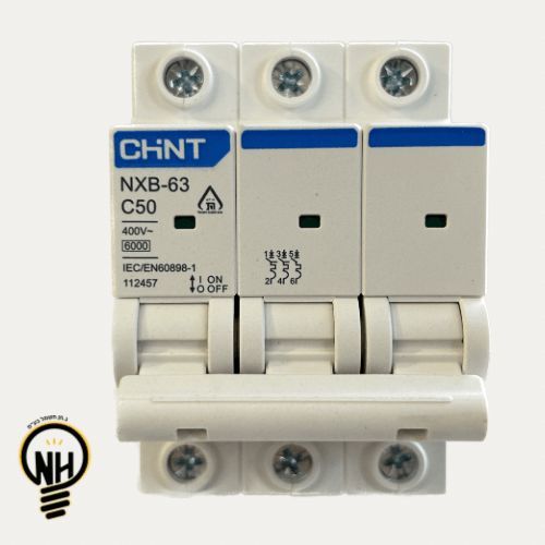 חצי אוטומט 3X50A (צ’ינט) CHINT