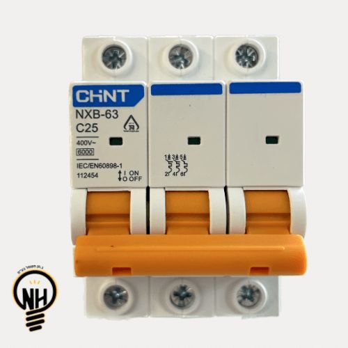 חצי אוטומט 3X25A (צ’ינט) CHINT