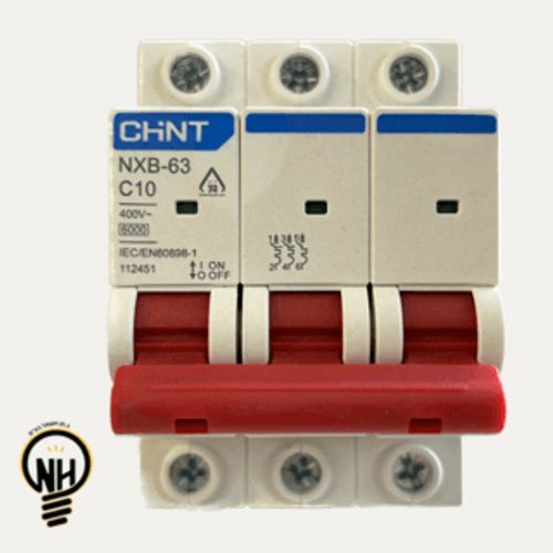 חצי אוטומט 3X10A (צ’ינט) CHINT