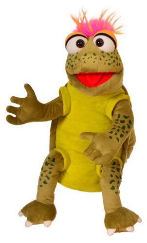 LIVING PUPPET הצב מוי עם שריון ניתן להסרה W931