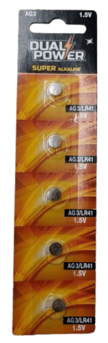 חמישיית סוללות LR41 | AG3