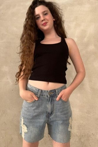 שורט ג'ינס קרועים זואי