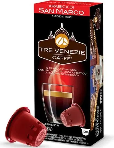 Tre Venezie Arabica San Marco – קפסולות קפה תואמות נספרסו