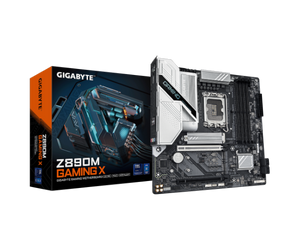 לוח לאינטל דור 15 Gigabyte Z890M GAMING X mATX 2.5GbE LGA1851