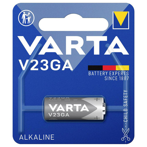סוללת Varta V23GA 12V אלקליין לשלטים ומפתחות רכב