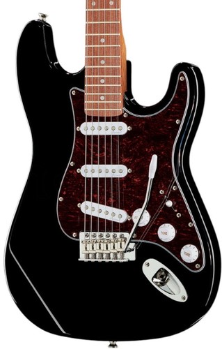 זווית נוספת Harley Benton st-62bk vintage series electric guitar