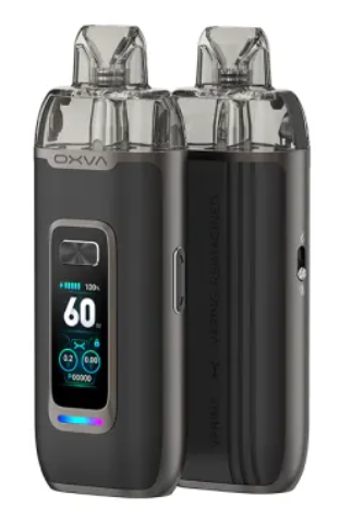 OXVA VPRIME POD KIT BLACK LEATHER | אוקסבה ויפריים דמוי עור שחור