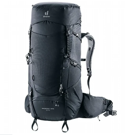 תרמיל מסע - Deuter Aircontact Core 60+10 - שחור 