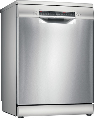 מדיח כלים Bosch בוש רחב 60 ס"מ גימור נירוסטה סדרה 4 דגם SMS4HMI07E