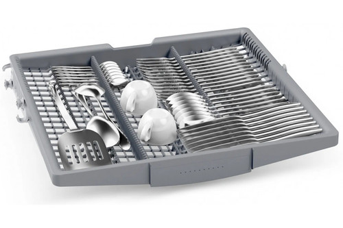 מדיח כלים Bosch בוש רחב 60 ס"מ גימור נירוסטה סדרה 4 דגם SMS4HMI07E
