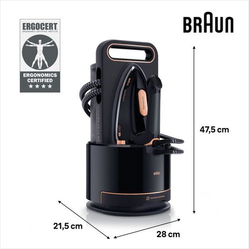 מגהץ ‏קיטור Braun IS9090BK בראון