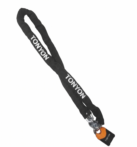 מנעול שרשרת פלדה מסיבי לאופנוע ולאופניים – TONYON 12 מ
