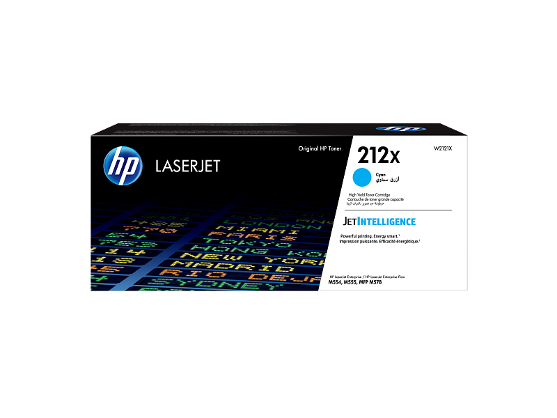 מחסנית טונר LaserJet מקורית בכחול HP 212X