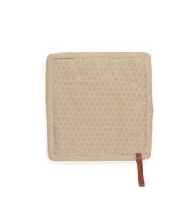 מחזיק לסיר כותנה  וסיליקון צבע בז  CHEF- pocket potholder