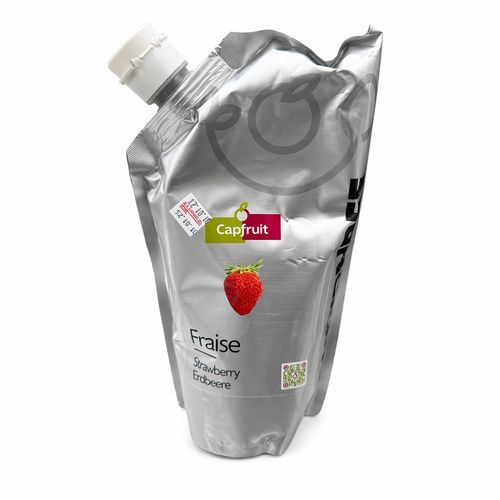 מחית תות מפוסטרת 1 קילו CAPFRUIT