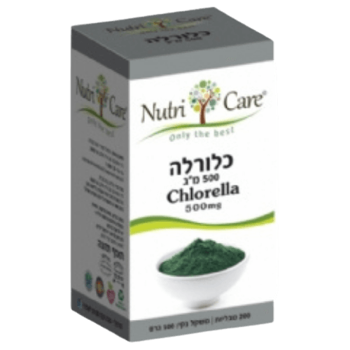 כלורלה | 500 מ"ג | 200 טבליות |