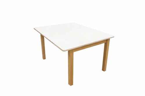 שולחן גן רגל עץ- 70X90