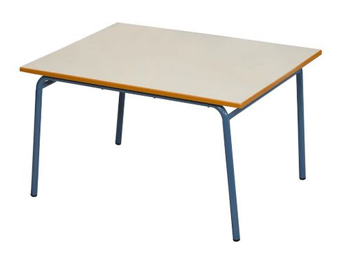 שולחן גן רגל מתכת 70X90