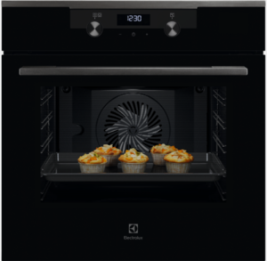 תנור רב תכליתי 71 ליטר דגם ®Electrolux EOH6232H SteamBake אלקטרולוקס שחור בשילוב נירוסטה מושחרת