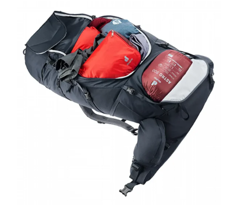 תרמיל מסע - Deuter Aircontact Core 70+10 שחור