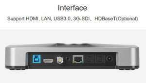 AMC-NG431S מצלמה 4K  USB - PTZ כולל שלט NDI פודקאסט ISmartVideo