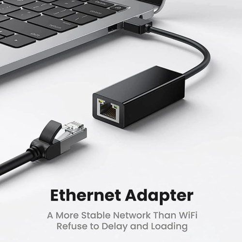 מתאם כניסת LAN ל- USB-C