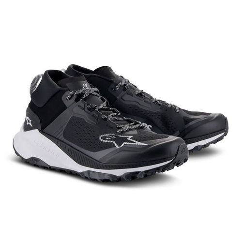 מגפיים ונעלי רכיבת כביש  META XR V2 שחור לבן אפור ALPINESTARS