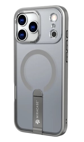 כיסוי אפור עבור Miracase Mirastand iPhone 17 Pro Max
