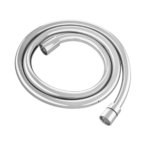 צינור PVC למזלף מקלחת 150 ס"מ מונע פיתול חמת 9434261 | כסוף מבריק