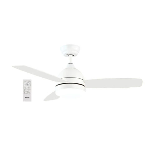 מאוורר תקרה ''42 כולל שלט ותאורת Semicom SM-CFB1042W/25CT GENESIS80 LED סמיקום