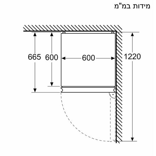 מקרר מקפיא תחתון 363 ליטר Siemens KG39NVXCG נירוסטה מושחרת | פולין