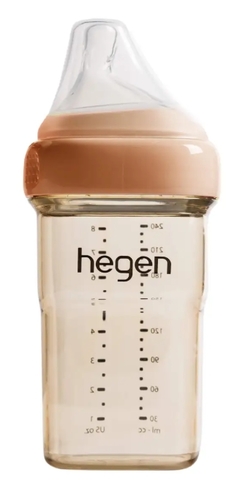 בקבוק האכלה לתינוק 240 מ״ל ערמוני Hegen PCTO 