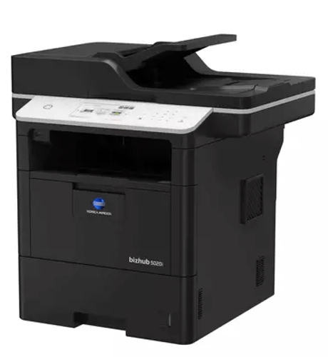 מדפסת לייזר משולבת שחור לבן Konica Minolta bizhub 5020i