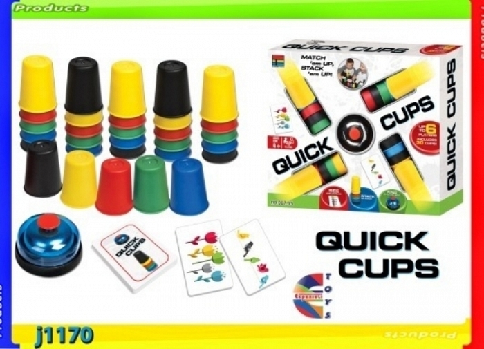 משחק כוסות מהירות וזריזות – Quick Cups